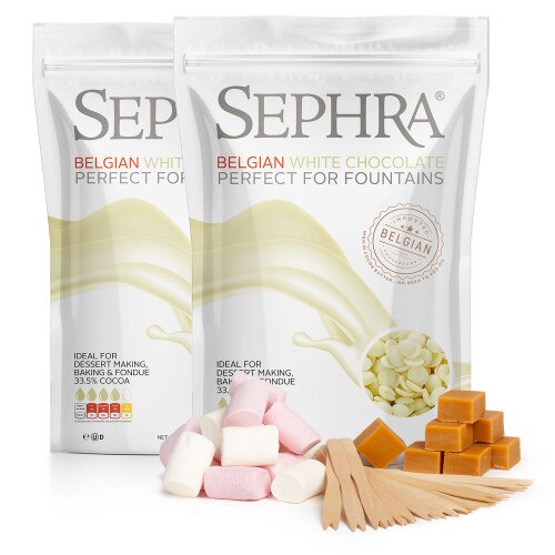 Fondue Pack For 20 - White Chocolate